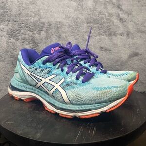 ASICS Purple Blue Gel-Nimbus Running Athletic Cushion Work Shoes – Women’s 9W